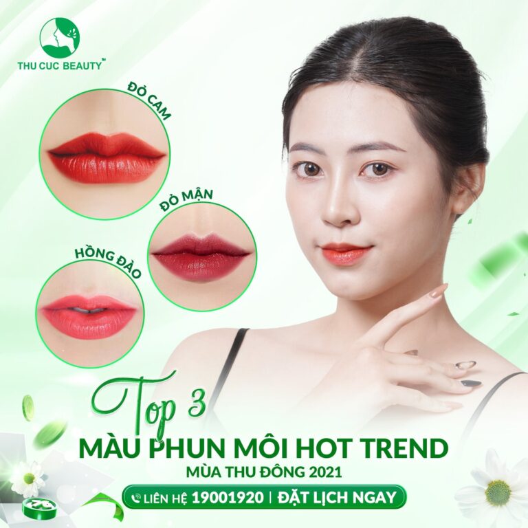 Phun môi màu nào đẹp và hot nhất hiện nay?