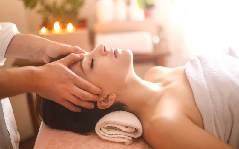 The procedure for a TOP VIP massage (60 minutes) (Source: Internet)