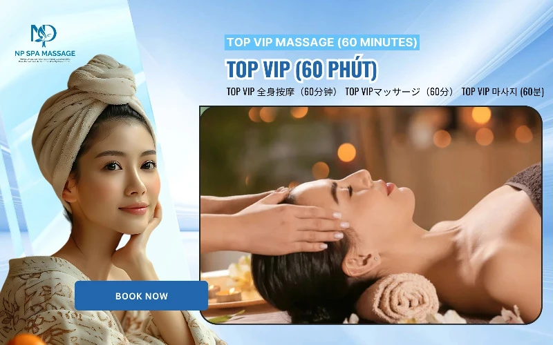 TOP VIP massage (60 minutes) – The pinnacle of relaxation at NP SPA (Source: NP SPA MASSAGE)
