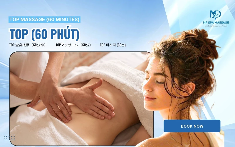 TOP massage (60 minutes) – Comprehensive relaxation at NP SPA (Source: NP SPA MASSAGE)