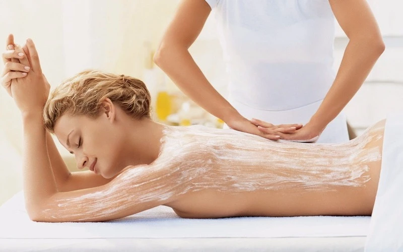 Back skincare treatment process (Source: Internet)