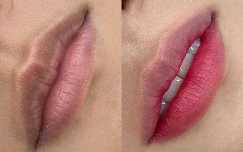What is collagen lip blush for dark lips correction? (Source: Internet)