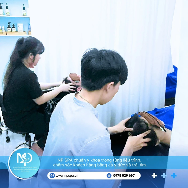 Enjoy the premium express shampoo service at NP SPA (Source: NP SPA).