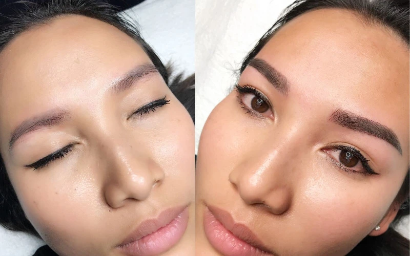 What are Feng Shui-Inspired Powder Brows? (Source: Internet)