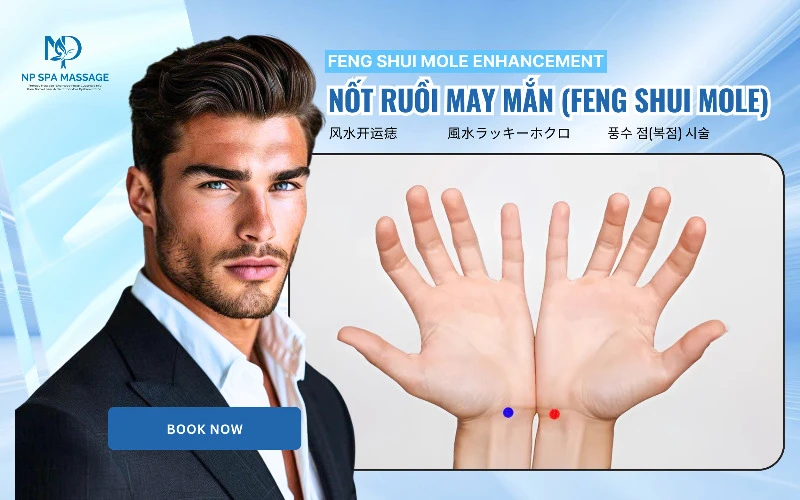 Feng shui mole enhancement – Beauty and meaning at NP SPA (Source: NP SPA MASSAGE)