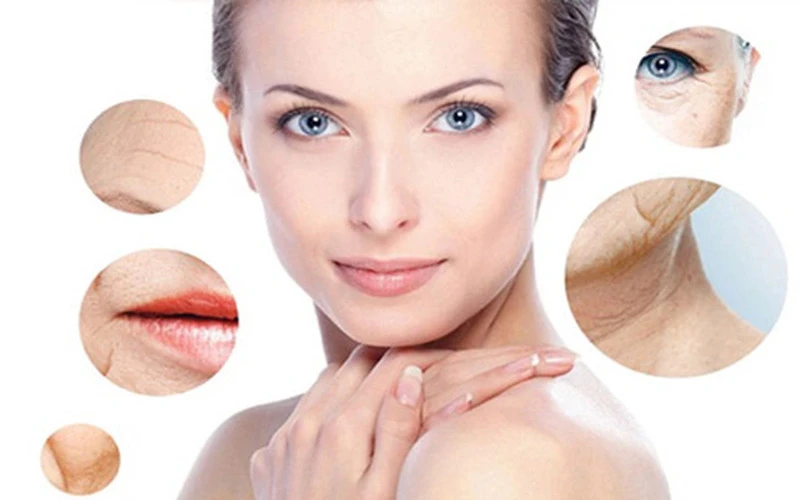 Laser treatment for facial and wrist rejuvenation (Source: Internet)