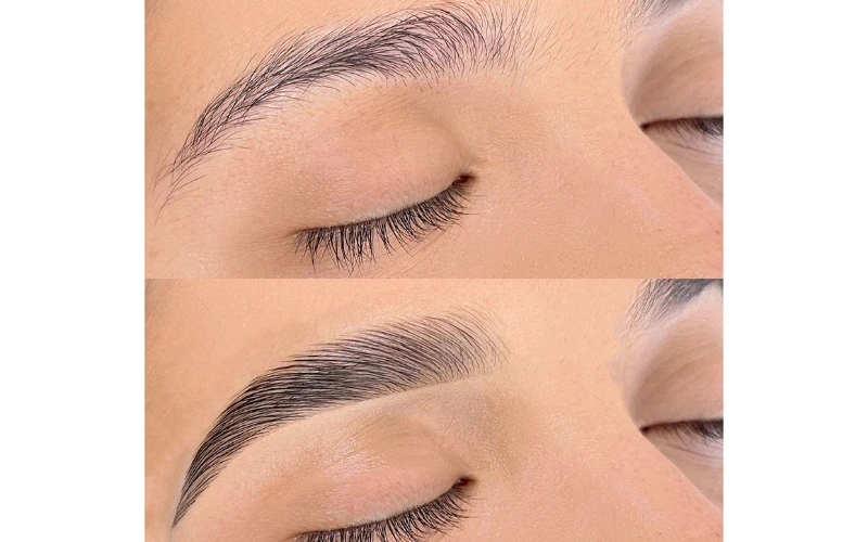Hairstroke eyebrow sculpting: Each delicate stroke creates perfect eyebrows (Source: Internet)