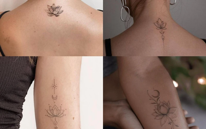 What are mini artistic tattoos? (Source: Internet)