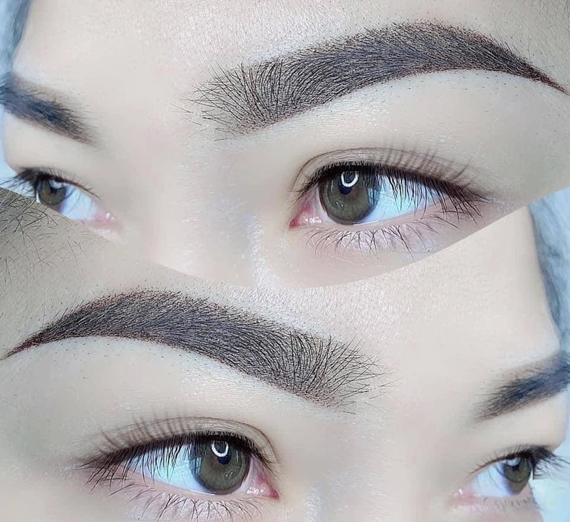 Outstanding advantages of ombre powder brows (Standard) (Source: Internet)